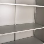 ΝΤΟΥΛΑΠΑ ΜΕΤΑΛΛΙΚΗ FB95959.11 ΔΙΦΥΛΛΗ ΜΕ 5 ΑΠΟΘΗΚΕΥΤΙΚΟΥΣ ΧΩΡΟΥΣ ΓΚΡΙ 90Χ40Χ18Υεκ. - Image 10