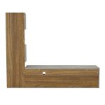 ΣΥΝΘΕΤΟ ΤΗΛΕΟΡΑΣΗΣ FB98908.14 ΜΕΛΑΜΙΝΗ ΓΚΡΙ STONE TEXTURE-ΦΥΣΙΚΟ 150x29,5x120Υεκ. - Image 5