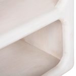 ΒΙΒΛΙΟΘΗΚΗ FB99707 ΜΑΣΙΦ ΞΥΛΟ MANGO ΣΕ ΛΕΥΚΟ ΧΡΩΜΑ 100x35x165Yεκ. - Image 7