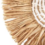 ΕΠΙΤΡΑΠΕΖΙΟ ΔΙΑΚΟΣΜΗΤΙΚΟ FB94224 ΙΝΕΣ RAFFIA ΣΕ ΦΥΣΙΚΟ-ΜΑΥΡΗ ΞΥΛΙΝΗ ΒΑΣΗ 18x9x43Υεκ. - Image 6