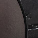 ΚΑΘΡΕΠΤΗΣ ΤΟΙΧΟΥ ΣΤΡΟΓΓΥΛΟΣ FB94217 MDF-BLACK METAL 123x5x63Υεκ. - Image 7