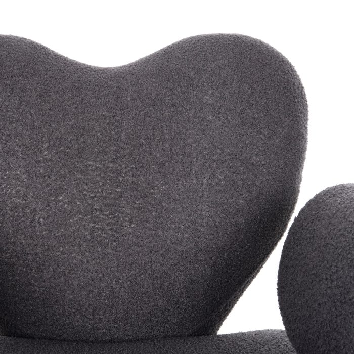 ΠΟΛΥΘΡΟΝΑ FB99777.01 ΓΚΡΙ TEDDY ΥΦΑΣΜΑ 84x74x87Yεκ. - Image 8