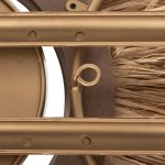 ΡΟΛΟΙ ΤΟΙΧΟΥ FB94200 ΜΕΤΑΛΛΟ & ΙΝΕΣ RAFFIA ΣΕ ΓΗΙΝΑ ΧΡΩΜΑΤΑ 100x49Υεκ. - Image 7