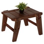 ΤΡΑΠΕΖΑΚΙ ΞΑΠΛΩΣΤΡΑΣ FB96114.02 ΞΥΛΟ ΠΕΥΚΟΥ ΣΕ ΚΑΡΥΔΙ 60x40x44Υεκ.