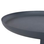 ΤΡΑΠΕΖΙ ΒΟΗΘΗΤΙΚΟ ΣΤΡΟΓΓΥΛΟ FB94261.05 ΜΕΤΑΛΛΟ ΜΠΛΕ ΣΚΟΥΡΟ Φ39,5x53,5Υ εκ. - Image 8