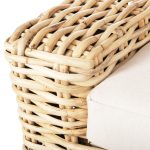 ΚΑΝΑΠΕΣ ΤΡΙΘΕΣΙΟΣ ΕΞ.ΧΩΡΟΥ FB99808 ΞΥΛΟ MANGO-RATTAN ΦΥΣΙΚΟ-ΛΕΥΚΑ ΜΑΞΙΛΑΡΙΑ 216x88x85Υεκ - Image 9