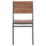 ΚΑΡΕΚΛΑ ΑΛΟΥΜΙΝΙΟΥ FB96063.02 ΣΚΟΥΡΟ ΓΚΡΙ ΜΕ POLYWOOD 46x52x86Υεκ. - Image 3