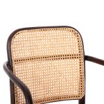 ΠΟΛΥΘΡΟΝΑ FB98748 ΞΥΛΟ ΟΞΙΑΣ ΣΕ ΚΑΦΕ-ΠΛΕΞΗ RATTAN ΣΕ ΦΥΣΙΚΟ 55x55x90Yεκ - Image 7