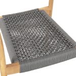 ΠΟΛΥΘΡΟΝΑ FB99636.08 ΞΥΛΟ TEAK ΦΥΣΙΚΟ & ΓΚΡΙ ΣΧΟΙΝΙ 55x54x80Yεκ. - Image 8