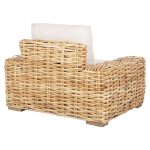 ΠΟΛΥΘΡΟΝΑ FB99810 ΞΥΛΟ MANGO-RATTAN ΦΥΣΙΚΟ-ΛΕΥΚΑ ΜΑΞΙΛΑΡΙΑ 110x88x70-85Υεκ. - Image 5
