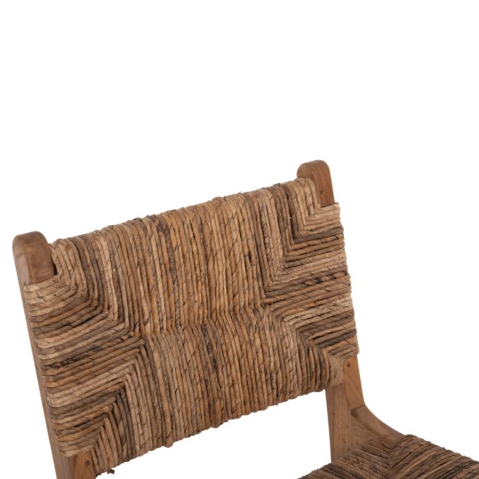 ΣΚΑΜΠΟ ΜΠΑΡ FB99841 ΞΥΛO TEAK ΣΕ ΦΥΣΙΚΟ-ΨΑΘΑ 46x55x105Υ εκ. - Image 7