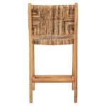 ΣΚΑΜΠΟ ΜΠΑΡ FB99842 ΞΥΛO TEAK ΣΕ ΦΥΣΙΚΟ-ΨΑΘΑ 46x55x96Υεκ. - Image 6