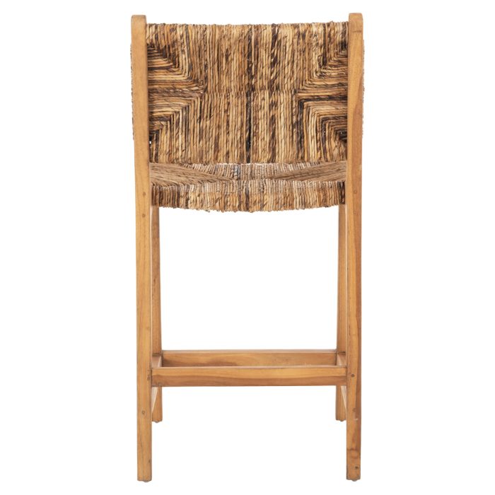 ΣΚΑΜΠΟ ΜΠΑΡ FB99842 ΞΥΛO TEAK ΣΕ ΦΥΣΙΚΟ-ΨΑΘΑ 46x55x96Υεκ. - Image 6