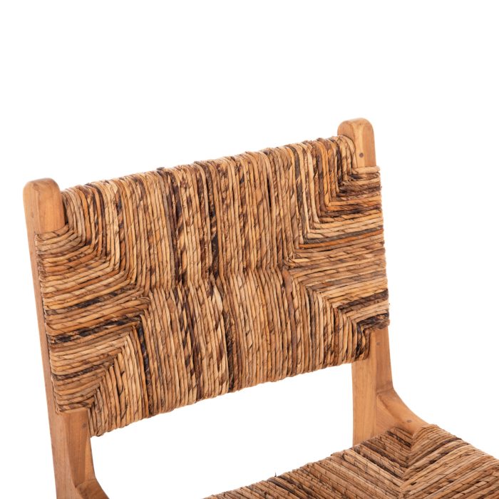 ΣΚΑΜΠΟ ΜΠΑΡ FB99842 ΞΥΛO TEAK ΣΕ ΦΥΣΙΚΟ-ΨΑΘΑ 46x55x96Υεκ. - Image 7