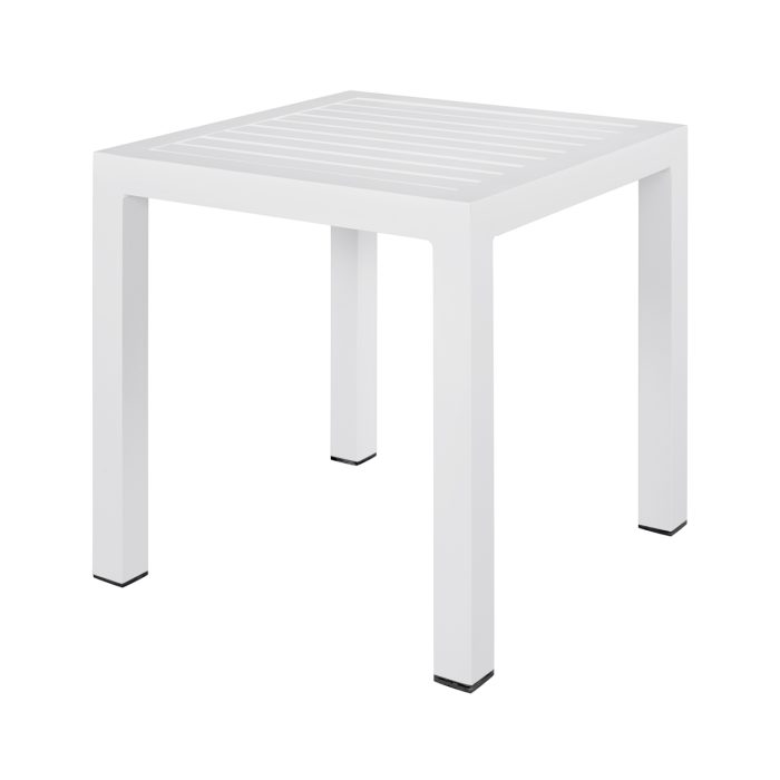 ΤΡΑΠΕΖΙ ΑΛΟΥΜΙΝΙΟΥ FB95402.01 ΛΕΥΚΟ 45x45x45,5 εκ. - Image 1