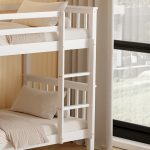 ΚΡΕΒΑΤΙ ΚΟΥΚΕΤΑ ΠΑΙΔΙΚΟ FB9682.03 ΞΥΛΟ ΠΕΥΚΟΥ ΣΕ ΛΕΥΚΟ- ΣΤΡΩΜΑΤΑ 190x90εκ - Image 8