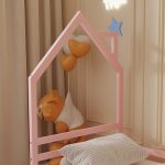 ΚΡΕΒΑΤΙ ΠΑΙΔΙΚΟ FB9676.06 τ.MONTESSORI ΞΥΛΟ ΠΕΥΚΟ ΡΟΖ- 190x90εκ - Image 5