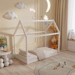 ΚΡΕΒΑΤΙ ΠΑΙΔΙΚΟ FB9677.03 τ.MONTESSORI ΞΥΛΟ ΠΕΥΚΟ ΛΕΥΚΟ- 190x90εκ - Image 5