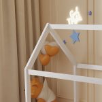 ΚΡΕΒΑΤΙ ΠΑΙΔΙΚΟ FB9677.03 τ.MONTESSORI ΞΥΛΟ ΠΕΥΚΟ ΛΕΥΚΟ- 190x90εκ - Image 6