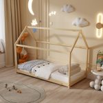 ΚΡΕΒΑΤΙ ΠΑΙΔΙΚΟ FB9678.01 τ.MONTESSORI ΞΥΛΟ ΠΕΥΚΟ ΦΥΣΙΚΟ- 140x70εκ - Image 2