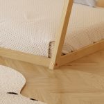 ΚΡΕΒΑΤΙ ΠΑΙΔΙΚΟ FB9681.01 τ.MONTESSORI ΜΑΣΙΦ ΞΥΛΟ ΠΕΥΚΟΥ ΦΥΣΙΚΟ- 190x90εκ - Image 6