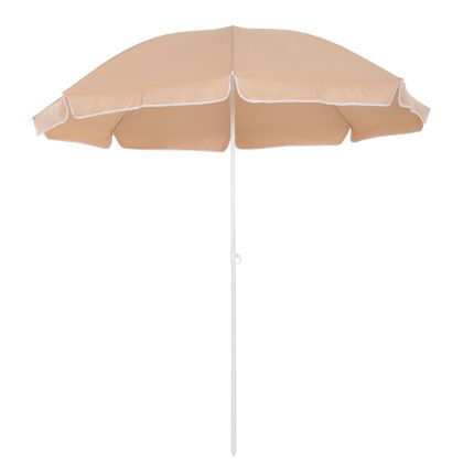 ΟΜΠΡΕΛΑ ΘΑΛΑΣΣΗΣ ME 8 FIBERGLASS ΑΚΤΙΝΕΣ 2.20μ FB96015.04 MOKA