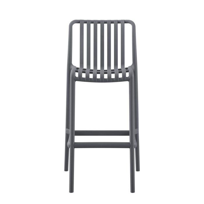 ΣΚΑΜΠΟ BAR ΠΟΛΥΠΡΟΠΥΛΕΝΙΟΥ FB96098.03 ΓΚΡΙ 38,5x49,5x102Υεκ. - Image 2