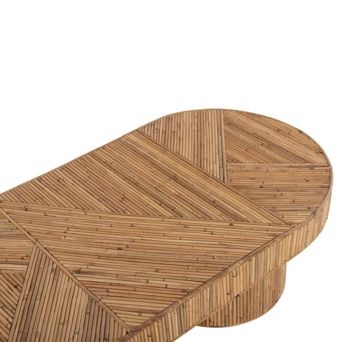 ΤΡΑΠΕΖΙ ΣΑΛΟΝΙΟΥ ΟΒΑΛ TOP FB99870 RATTAN ΧΡΩΜΑ ΦΥΣΙΚΟ 110x59x39Υεκ. - Image 7