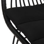 ΠΟΛΥΘΡΟΝΑ ΜΕ ΜΑΞΙΛΑΡΙ ΜΕΤΑΛΛΙΚΗ FB95450.32 ΜΕ WICKER ΜΑΥΡΟ 58x59x82Υεκ. - Image 9