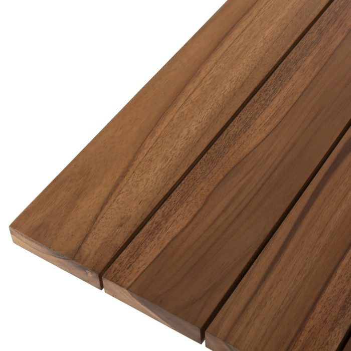 ΤΡΑΠΕΖΙ ΤΕΤΡΑΓΩΝΟ FB99860.11 ΜΑΣΙΦ ΞΥΛΟ ΤΕΑΚ 60x60x75Υεκ. - Image 4