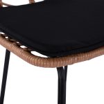 ΣΚΑΜΠΟ ΜΕΤΑΛΛΙΚΟ FB95706 ΜΕ WICKER ΜΠΕΖ 47Χ59Χ111Υ εκ. - Image 8