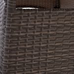 ΤΡΑΠΕΖΙ ΜΕΤΑΛΛΙΚΟ RATTAN ΓΚΡΙ FB95507.01 150x90x75Υ εκ. - Image 7