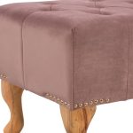 ΤΑΜΠΟΥΡΕ T.CHESTERFIELD FB9226.05 ΣΑΠΙΟ ΜΗΛΟ ΒΕΛΟΥΔΟ-ΠΟΔΙΑ ΣΕ ΦΥΣΙΚΟ 78x46x40Y - Image 4
