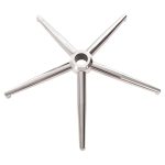 ΑΝΤΑΛΛΑΚΤΙΚΗ ΒΑΣΗ/ΑΣΤΕΡΙ ΓΙΑ ΚΑΡΕΚΛΕΣ ΓΡΑΦΕΙΟΥ FB91181- ΧΡΩΜΙΟΥ