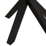 ΒΟΗΘΗΤΙΚΟ ΤΡΑΠΕΖΑΚΙ ΣΑΛΟΝΙΟΥ FB99471.02 MDF ΜΕ ΚΑΠΛΑΜΑ ΑΠΟ ΞΥΛΟ ΚΑΡΥΔΙΑΣ-ΜΕΤΑΛ.ΒΑΣΗ 50x50x58Υεκ. - Image 5