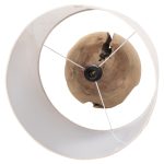 ΕΠΙΤΡΑΠΕΖΙΟ ΦΩΤΙΣΤΙΚΟ FB94421 ΞΥΛΟ ΤΕΑΚ-ΛΕΥΚΟ PVC ΚΑΠΕΛΟ Φ40x53Υεκ. - Image 4