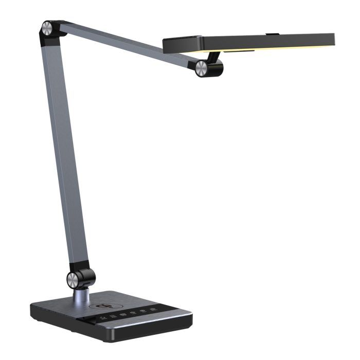 ΦΩΤΙΣΤΙΚΟ ΓΡΑΦΕΙΟΥ LED FB94461.02 ΜΑΥΡΟ ΜΑΤ ABS 35x43,9Υεκ. - Image 1