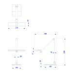 ΦΩΤΙΣΤΙΚΟ ΓΡΑΦΕΙΟΥ LED FB94461.08 ΑΣΗΜΙ ΜΑΤ ABS 35x43,9Υεκ. - Image 2
