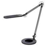 ΦΩΤΙΣΤΙΚΟ ΓΡΑΦΕΙΟΥ LED FB94462.02 ΜΑΥΡΟ-ΓΚΡΙ ABS 57,4x51,1Υεκ.