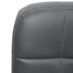 ΚΑΡΕΚΛΑ ΓΡΑΦΕΙΟΥ FB91197.03 ΓΚΡΙ PVC-ΜΑΥΡΟΣ NYLON ΣΚΕΛΕΤΟΣ & ΒΑΣΗ 66.5x60x97Υεκ - Image 7