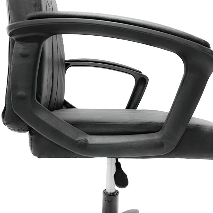 ΚΑΡΕΚΛΑ ΓΡΑΦΕΙΟΥ FB91200.01 ΜΑΥΡΟ PVC-ΜΑΥΡΟΣ ΣΚΕΛΕΤΟΣ & ΒΑΣΗ NYLON 58x65x100Υεκ - Image 6