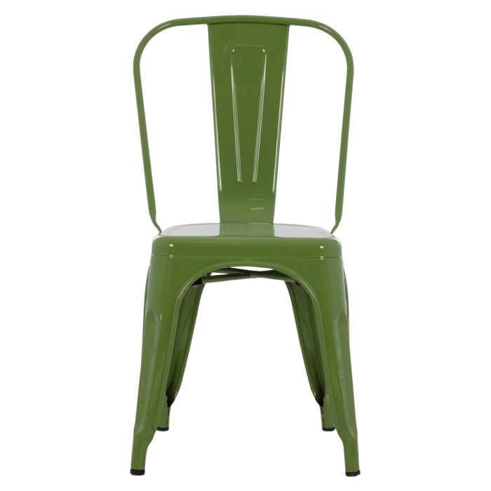 ΚΑΡΕΚΛΑ ΜΕΤΑΛΛΙΚΗ FB98641.13 ΣΕ LIGHT OLIVE GREEN 43x50x82Y εκ. - Image 3
