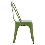 ΚΑΡΕΚΛΑ ΜΕΤΑΛΛΙΚΗ FB98641.13 ΣΕ LIGHT OLIVE GREEN 43x50x82Y εκ. - Image 4