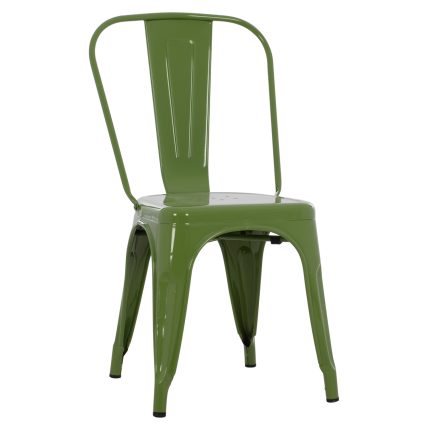 ΚΑΡΕΚΛΑ ΜΕΤΑΛΛΙΚΗ FB98641.13 ΣΕ LIGHT OLIVE GREEN 43x50x82Y εκ.
