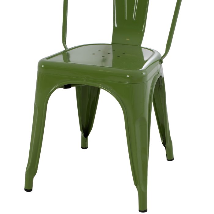 ΚΑΡΕΚΛΑ ΜΕΤΑΛΛΙΚΗ FB98641.13 ΣΕ LIGHT OLIVE GREEN 43x50x82Y εκ. - Image 9