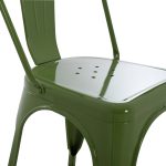 ΚΑΡΕΚΛΑ ΜΕΤΑΛΛΙΚΗ FB98641.13 ΣΕ LIGHT OLIVE GREEN 43x50x82Y εκ. - Image 10