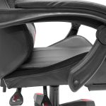 ΠΟΛΥΘΡΟΝΑ GAMING FB91203.01 ΜΑΥΡΟ-ΚΟΚΚΙΝΟ PVC & NYLON 58.5x100x120Υεκ. - Image 6