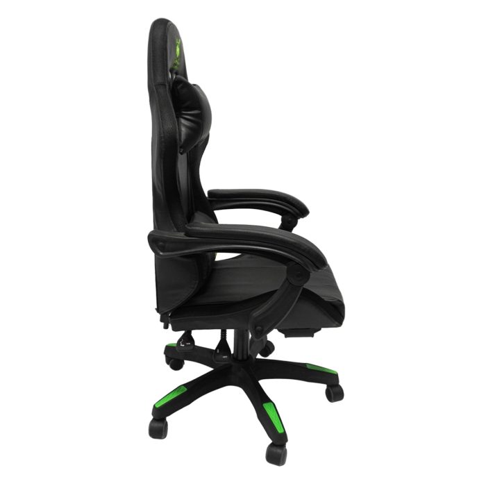 ΠΟΛΥΘΡΟΝΑ GAMING FB91203.03 ΜΑΥΡΟ-ΠΡΑΣΙΝΟ PVC & NYLON 58.5x100x120Υεκ. - Image 3