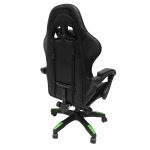 ΠΟΛΥΘΡΟΝΑ GAMING FB91203.03 ΜΑΥΡΟ-ΠΡΑΣΙΝΟ PVC & NYLON 58.5x100x120Υεκ. - Image 4