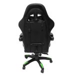 ΠΟΛΥΘΡΟΝΑ GAMING FB91203.03 ΜΑΥΡΟ-ΠΡΑΣΙΝΟ PVC & NYLON 58.5x100x120Υεκ. - Image 5